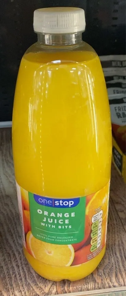 Orange Juice with Bits
