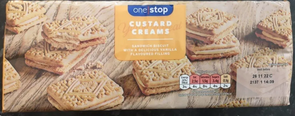 One Stop - Custard Creams