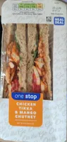 Chicken Tikka and Mango Chutney Sandwich