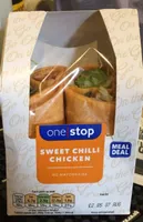 Sweet chilli chicken wrap