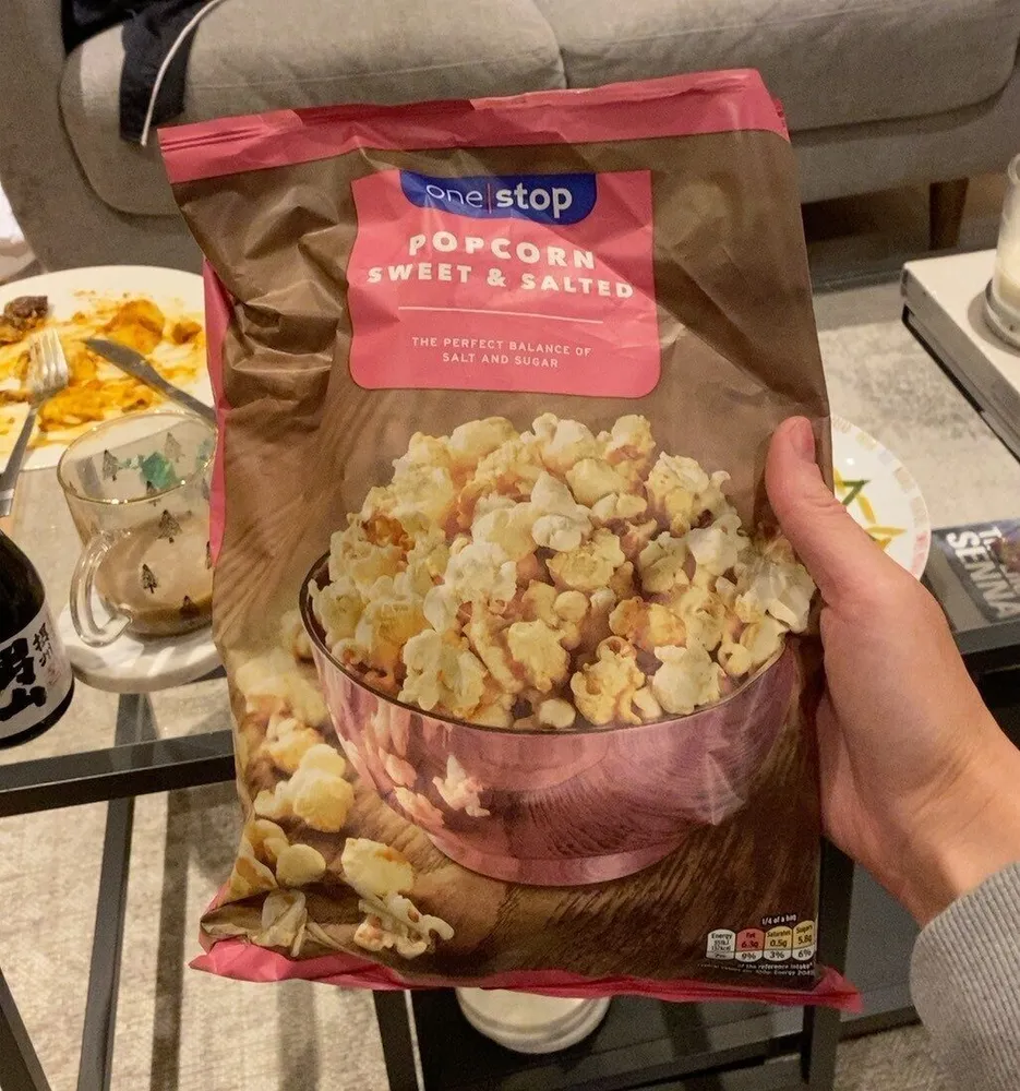 Popcorn sweet & salted