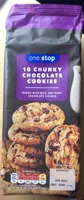 10 chunky chocolate cookies