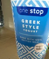 Greek style yogurt