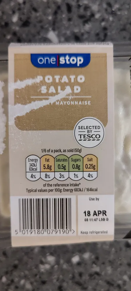 Potato Salad Mayonnaise