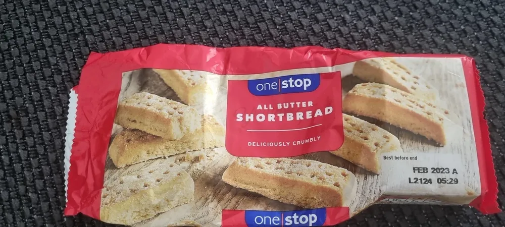 All butter shortbread