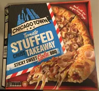 Tomato stuffed crust takeaway sticky sweet cola BBQ