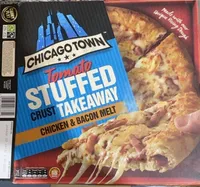 Tomato stuffed crust chicken & bacon melt
