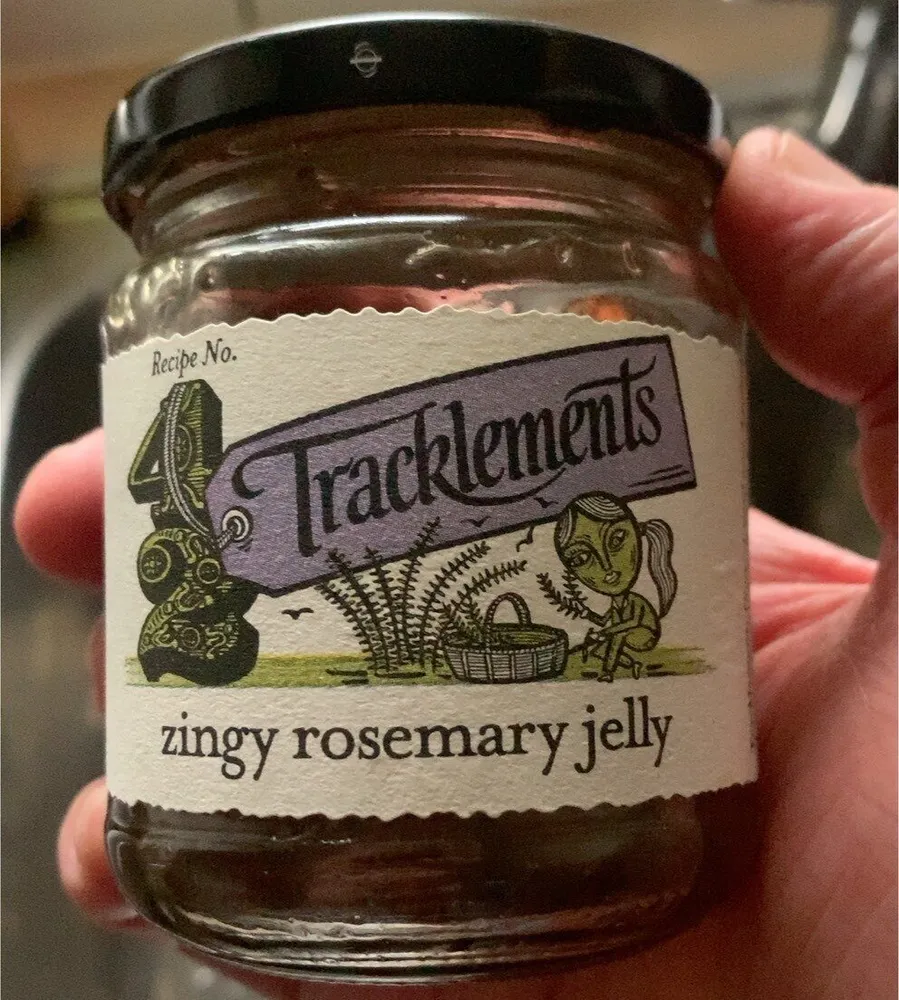 Zingy rosemary jelly