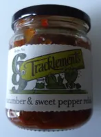 Cucumber & sweet pepper relish