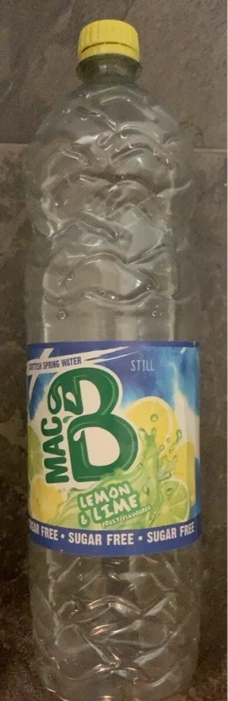 Lemon & lime flavoured water