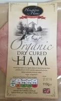 Organic dry cured ham