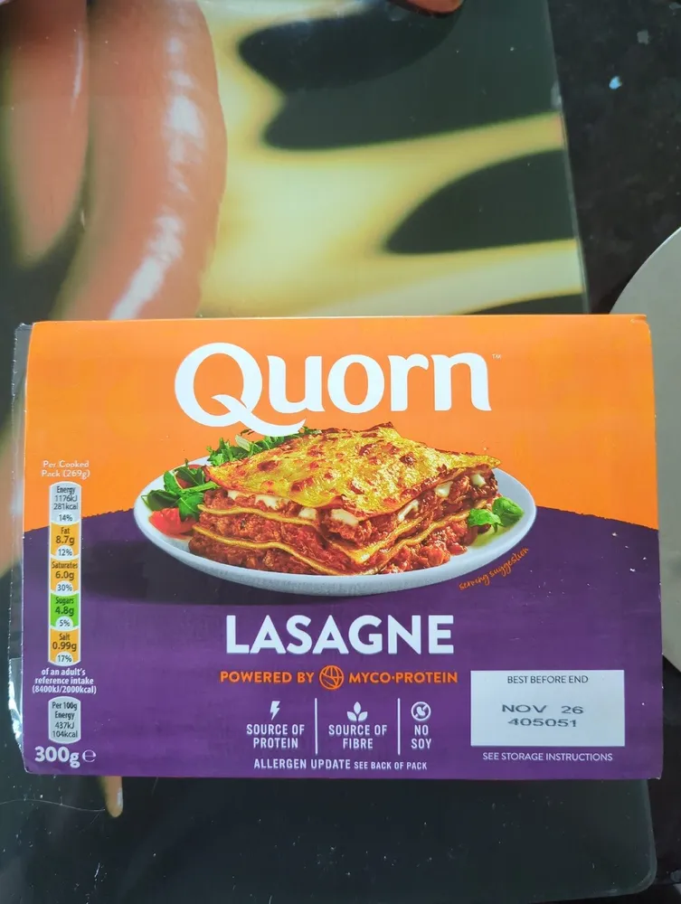 Quorn Lasagne 300g