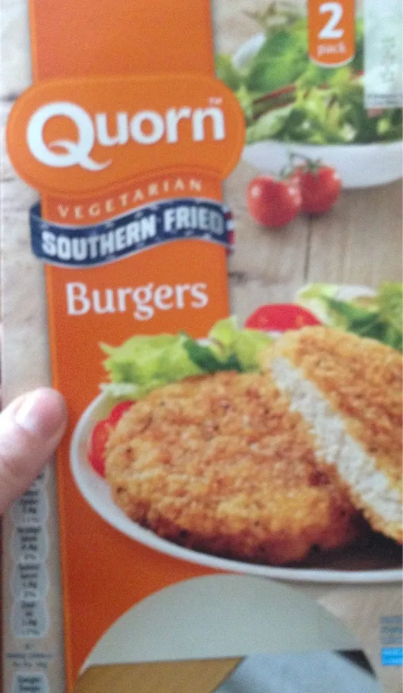 Vegetarian Southern Fried Burger