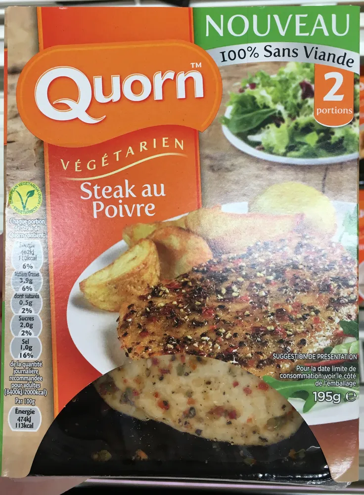 Steak au poivre