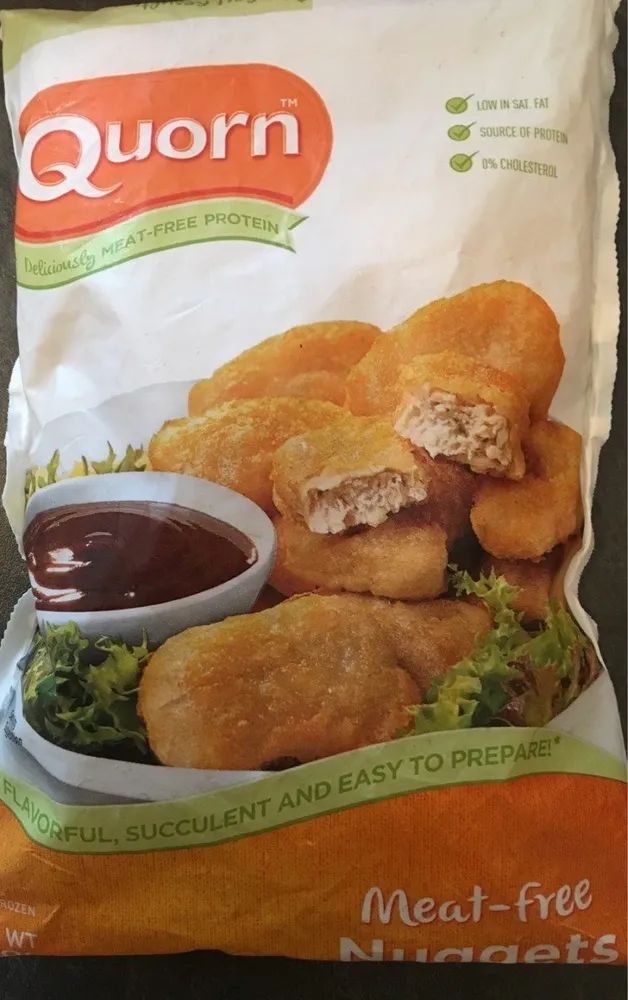 Meat free nuggets