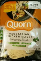 Vegetarian chicken slices