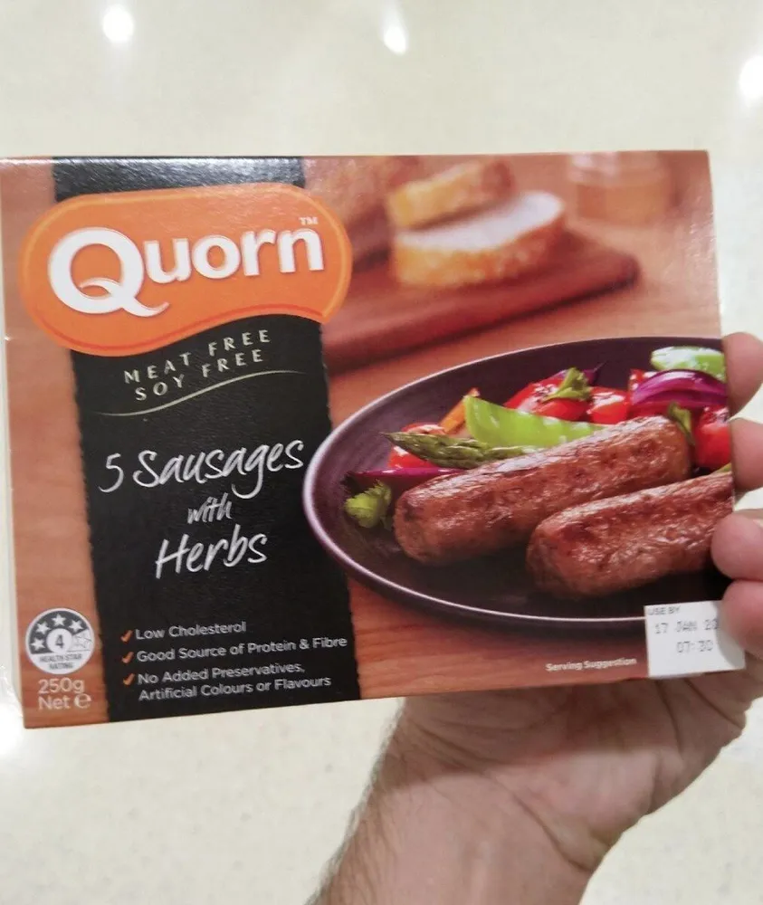 5 sausages herbs