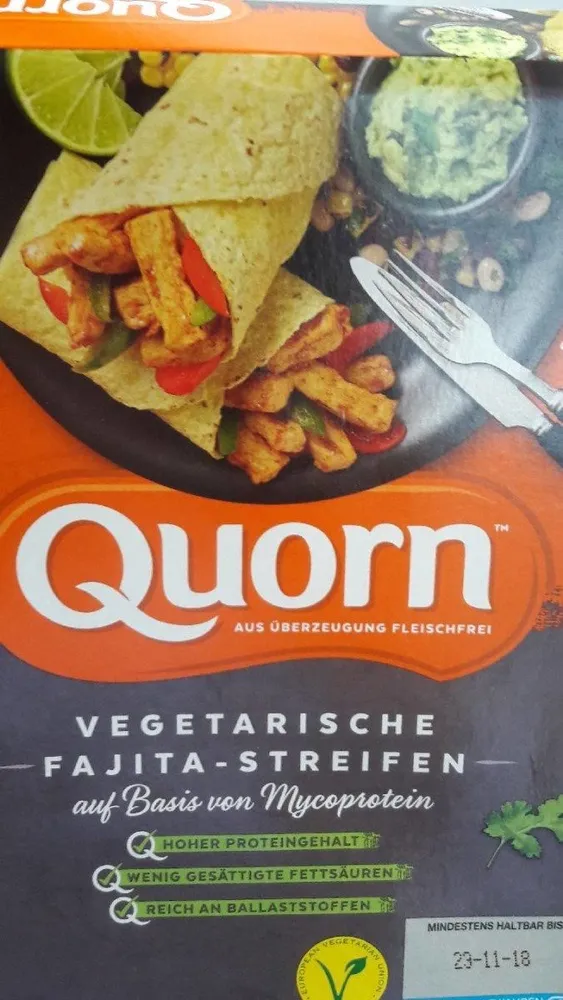 Vegetarische fajita streifen