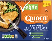 Totally Vegan Breaded Fishless Fillets 2 Pack