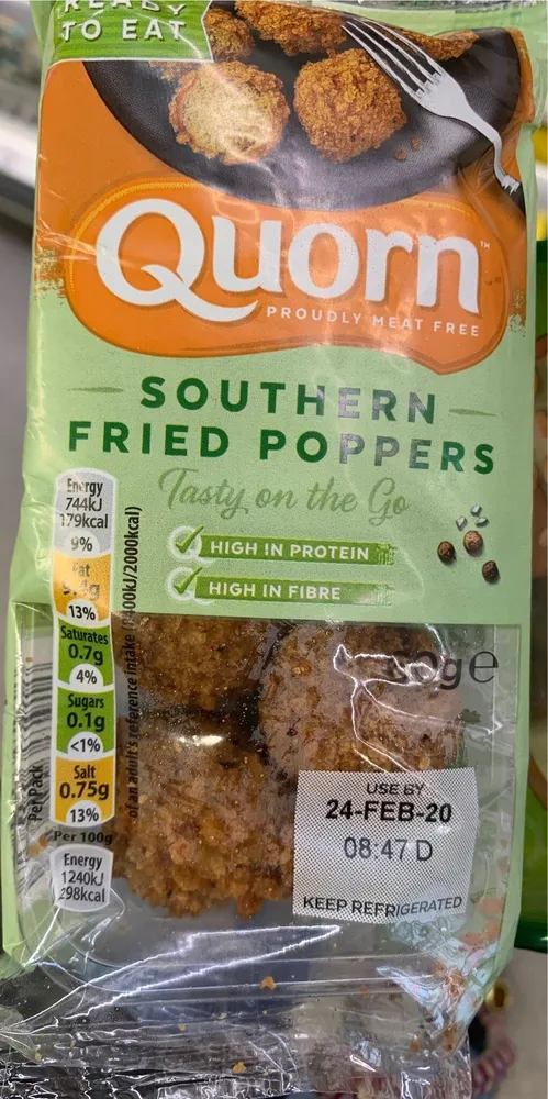 Southern fried poppers