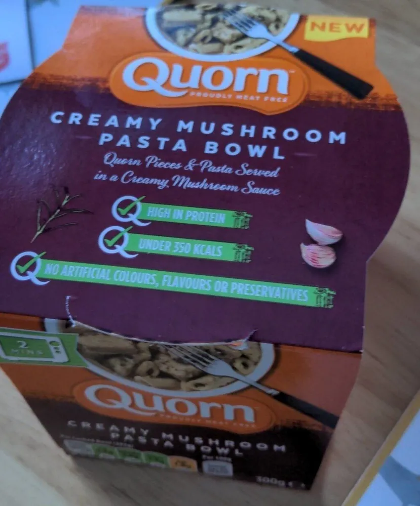 Creamy Mushroom Pasta Bowl