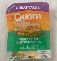Vegetarian chicken slices