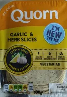 Quorn Garlic and Herb Slices