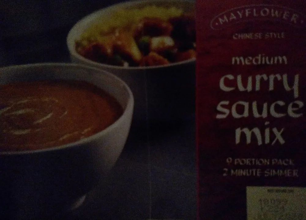 Medium curry sauce mix