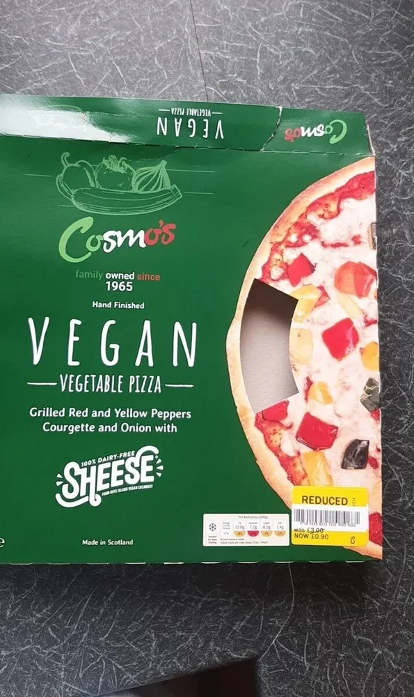 Vegan pizza