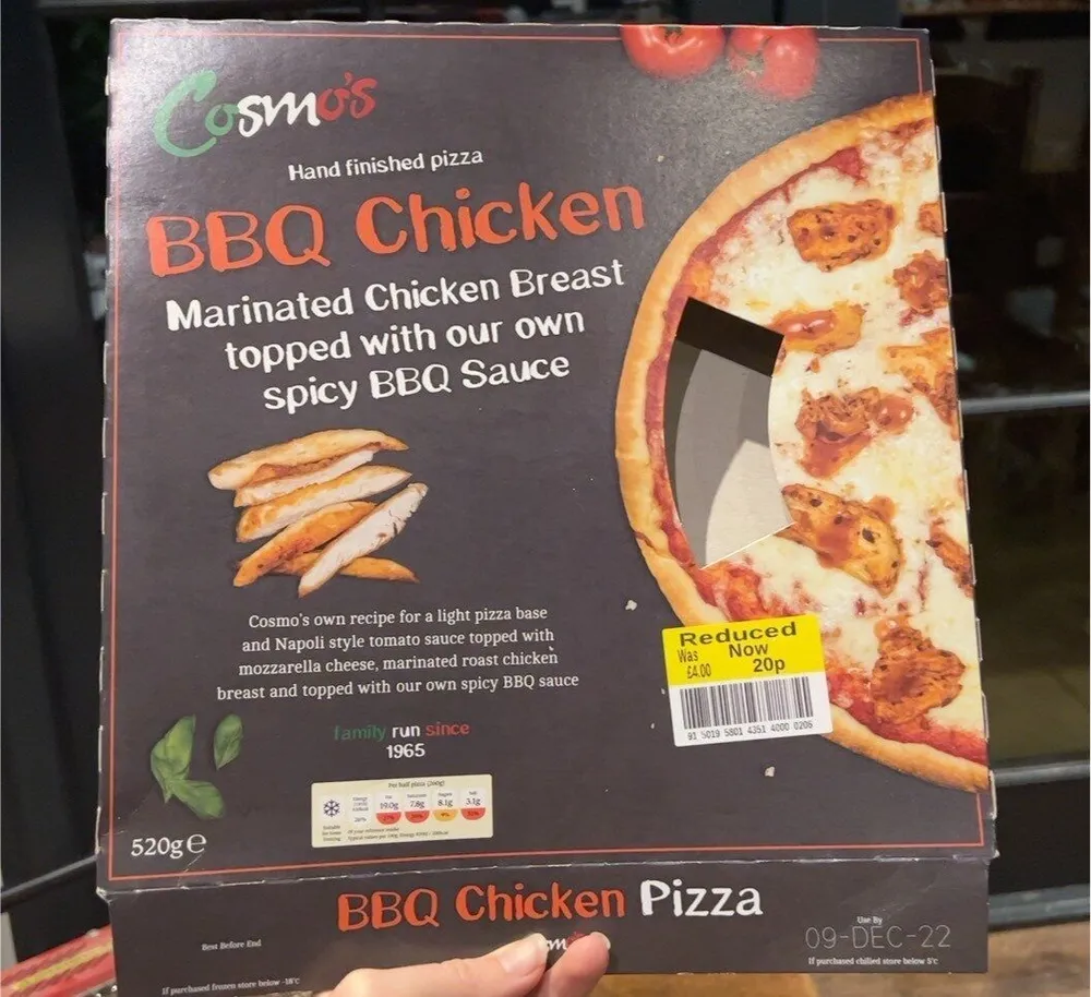 Bbq chicken pizza