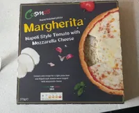 Hand finished Pizza Margherita