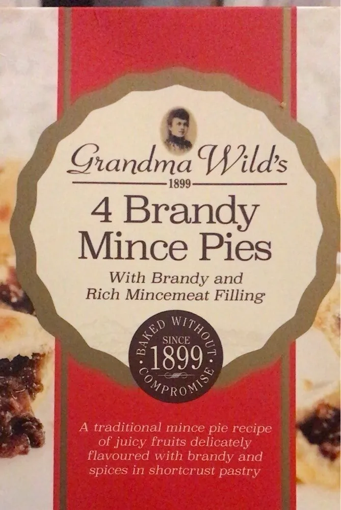 4 Brandy Mince Pies