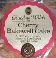 Cherry Bakewell cake