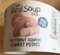 Butternut squash and sweet potato soup