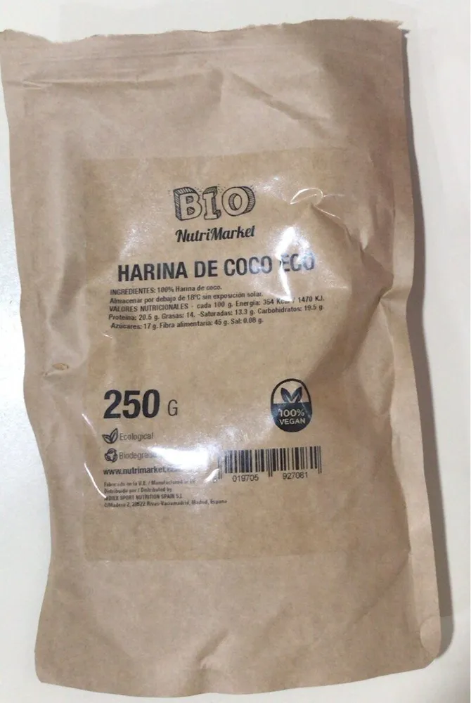 Harina de coco