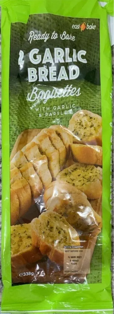 Garlic bread baguettes