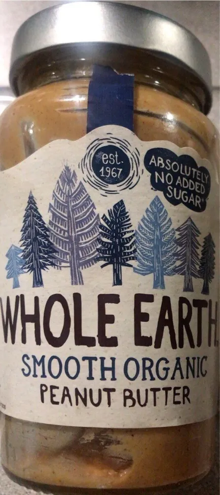 Smooth organic peanut butter