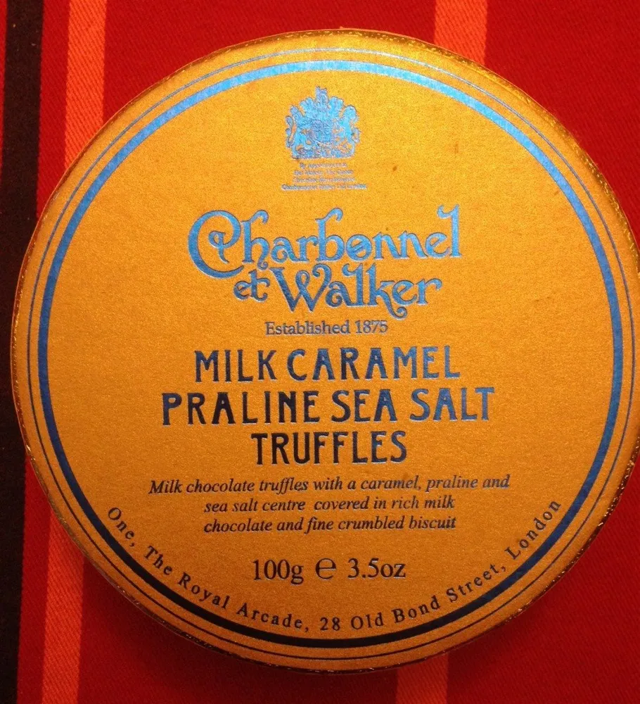 Milk Caramel Praline Sea Salt Truffles