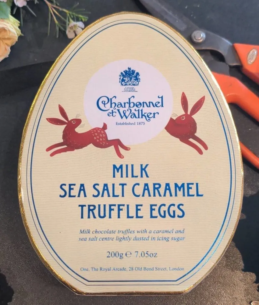 Milk Sea Salt Caramel Truffle Eggs