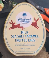 Milk Sea Salt Caramel Truffle Eggs