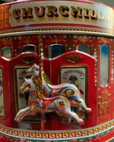 Churchill's Carousel Tin With Dairy Toffees & Vanilla Fudge