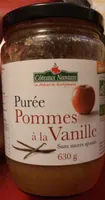 Purée pommes à la vanille