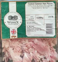 Cooked Gammon Ham Pieces