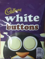 Cadbury buttons chocolate pieces white chocolate