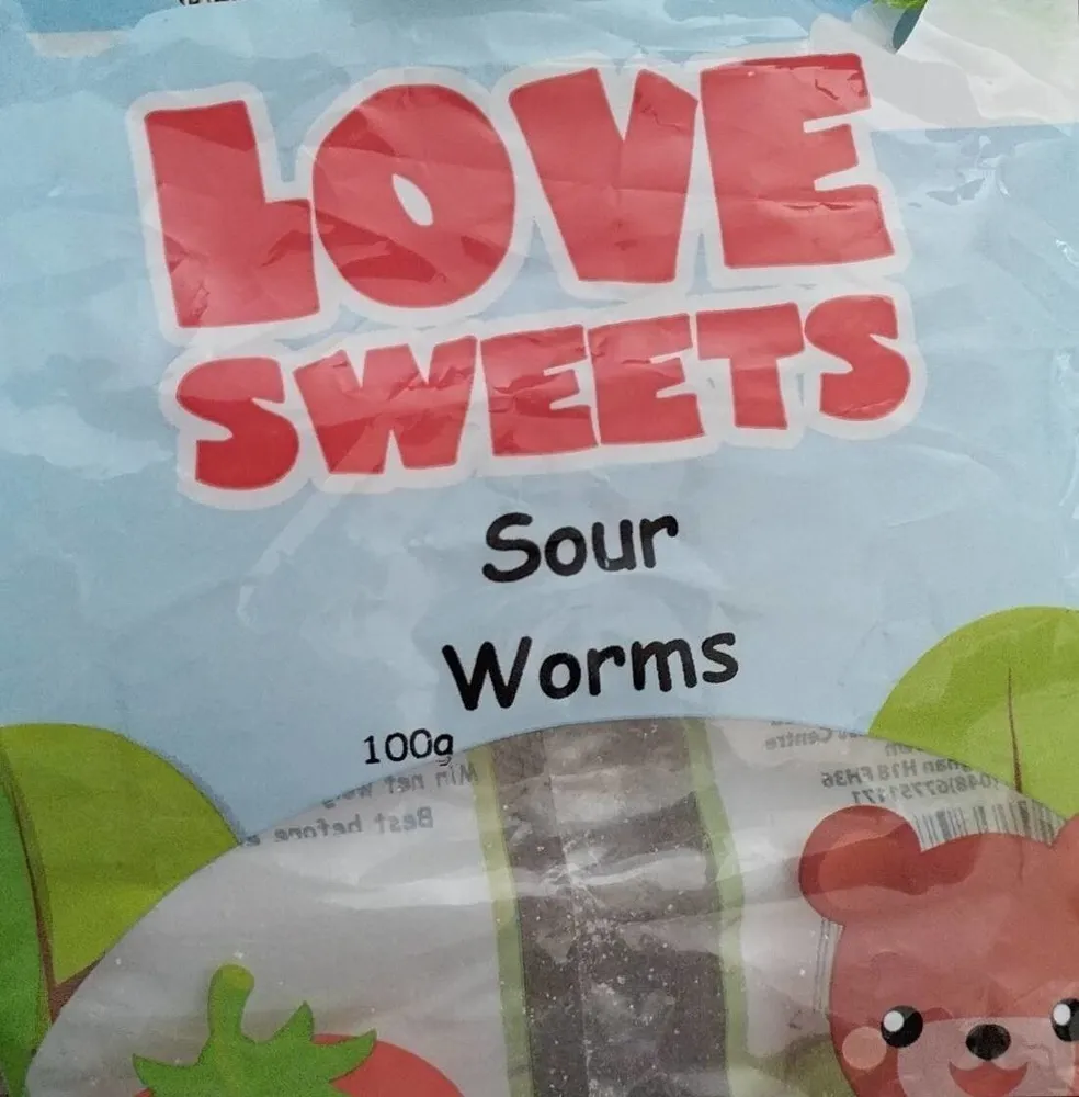Sour worms