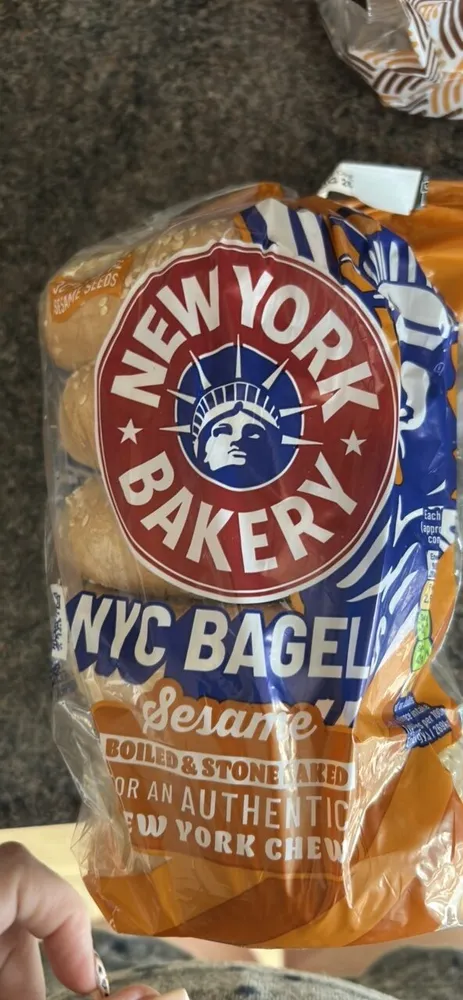 Sesame seed bagels