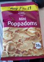 Mini poppadoms