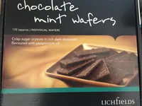 Chocolat mint wafers