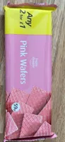 Pink wafers