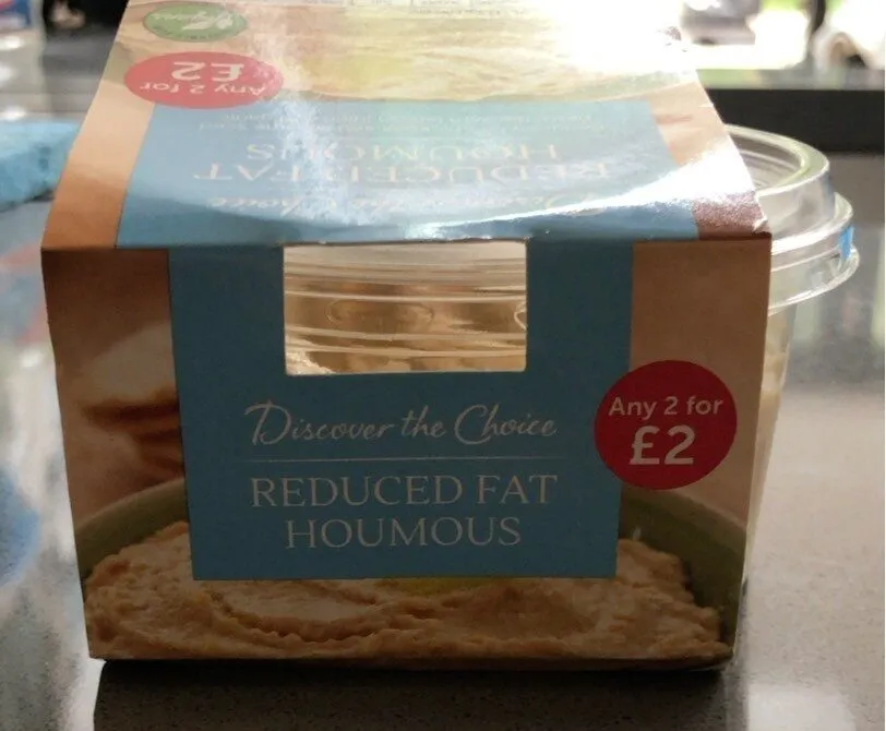 Reduced fat Houmous